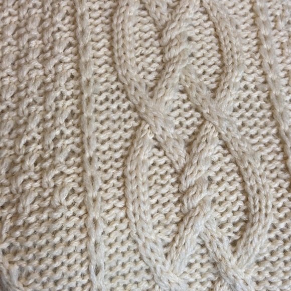 Kennedy of Ardara Vintage Cable-Knit Heavy Sweater Ireland New Wool Fisherman's - Picture 5 of 13